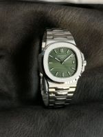 3K Factory Perfect Replication 2024 New Patek Philippe Nautilus Swiss Green Dial 5711/1A 010 Watch